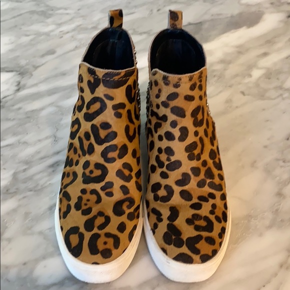 Steven by Steve Madden Leopard Studded Wedge - Picture 2 of 6